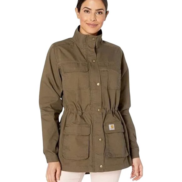 CARHARTT Women’s Smithville Jacket Green Medium - Picture 8 of 8